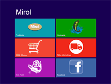 Tablet Screenshot of mirol.pl