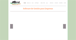 Desktop Screenshot of mirol.com